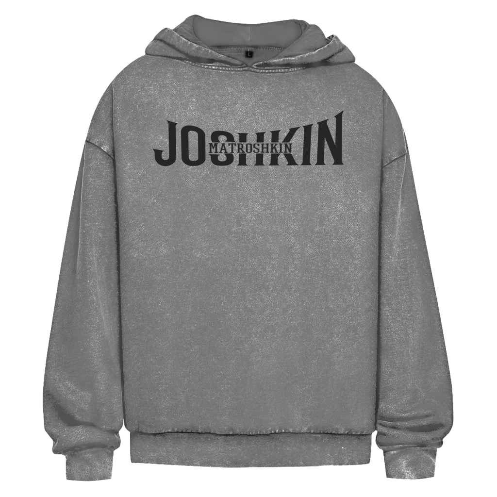 RooRootswear - Good Vibes Only - Premium Heavy Oversize Washed Hoodie by JOSHKIN MATROSHKIN