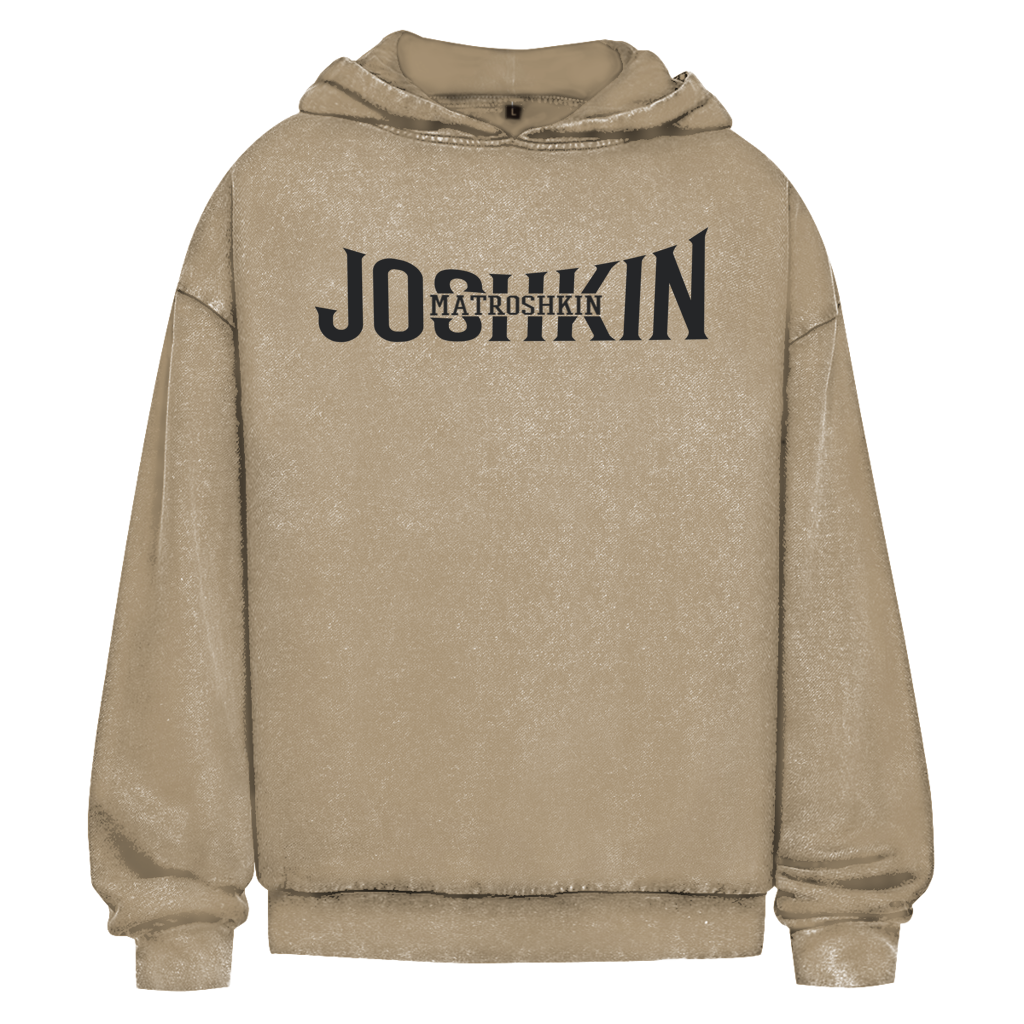 RooRootswear - Good Vibes Only - Premium Heavy Oversize Washed Hoodie by JOSHKIN MATROSHKIN